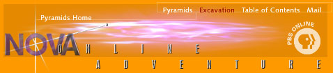 NOVA Online: Pyramids -- The Inside Story (see bottom of page for navigation)
