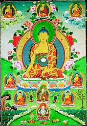 Bouddha et les boddhisattvas